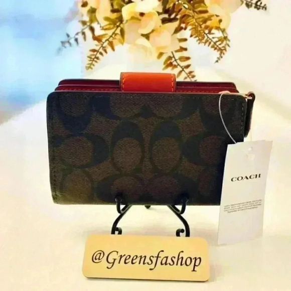 Coach corner zip wallet new - Picture 2 of 3